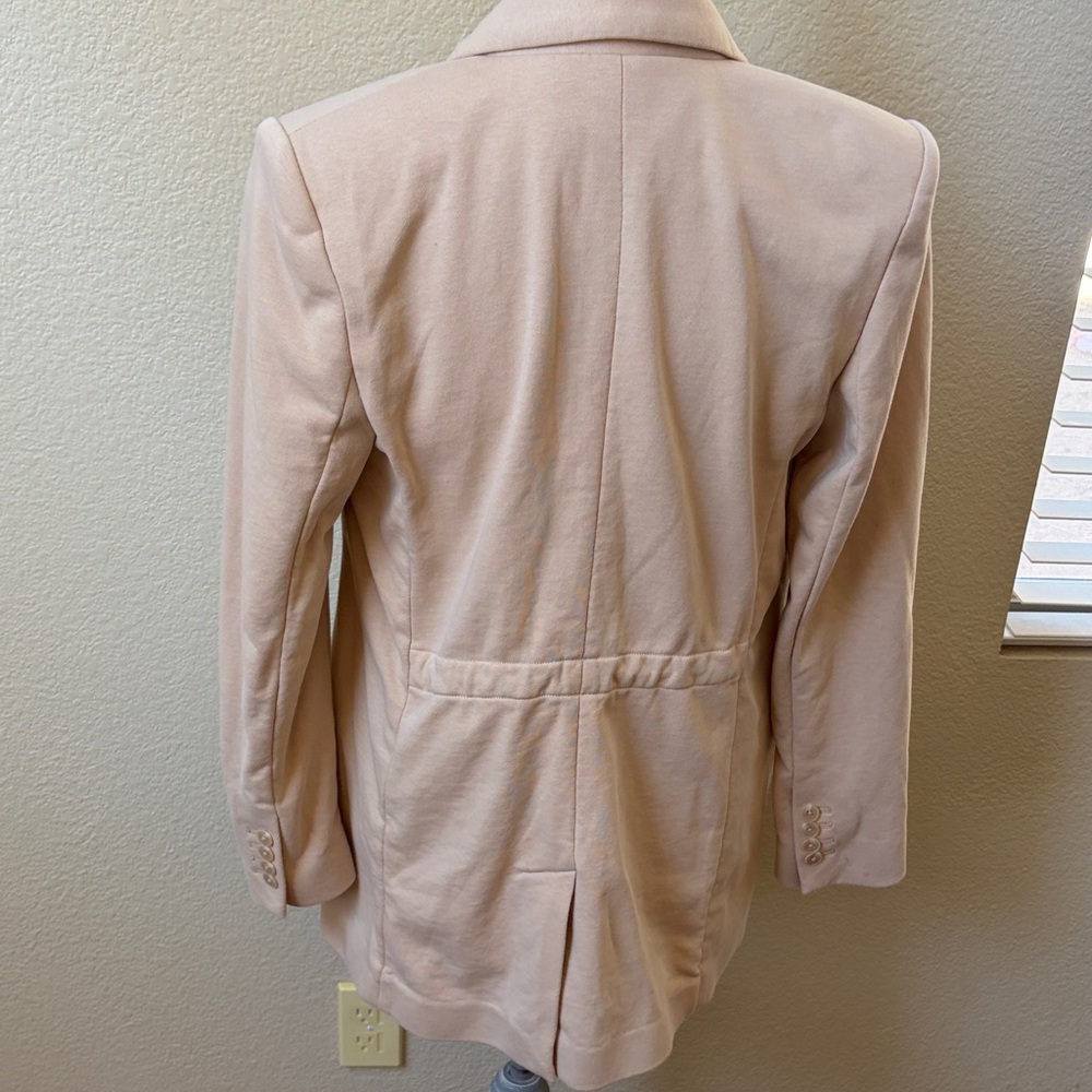 Express Beige Tailored Blazer Jacket Adjustable B… - image 2